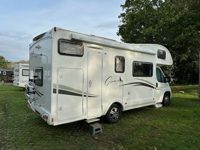 Even bijkomen op de camping in NL
